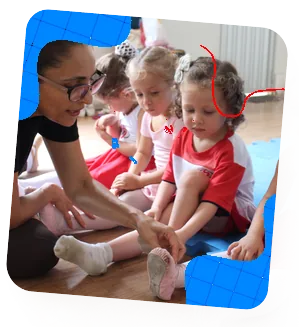 Aluna salesiana em atividade escolar